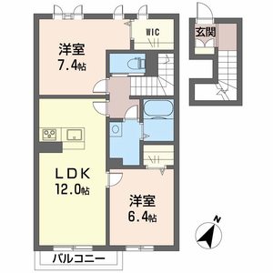 アルコバレーノ 202号室