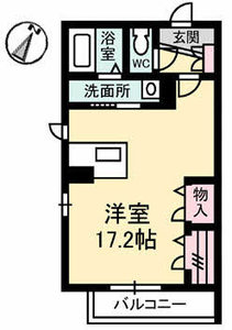 クレール西霞 A0202号室