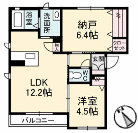 コンフォーザ庚午中 A0201号室