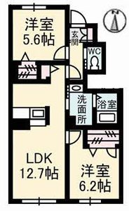 パッション　Ｃ棟 103号室