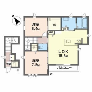 コオリナテラス A0201号室