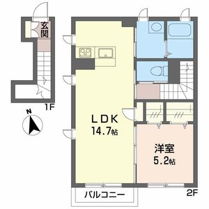 シャーメゾン日開野 A0202号室