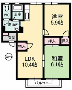 フレグランス飯山 C棟 C101号-16