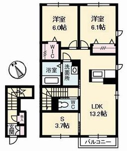 グランドール川口　Ｃ棟 C203号室