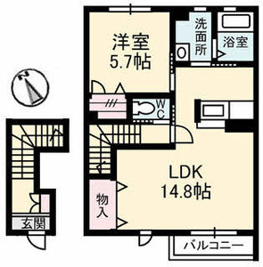 シャーメゾンα 203号室