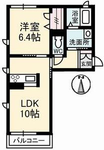 ファインユニゾン　Ａ棟 A0203号-4