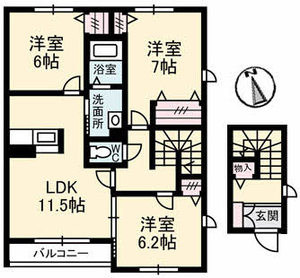 グランマスト木太町Ⅱ 201号室