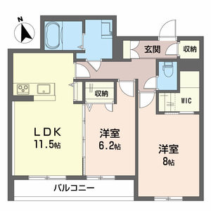 シャーメゾン初月Ⅱ　Ｂ棟 B0207号-16