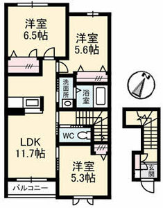 グリーンヒルズ　Ｄ 0202号室