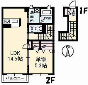 シャーメゾンＣＨＥＲＩ A0203号室