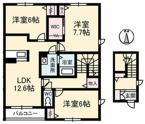 サン・プレジオ　優 A203号室