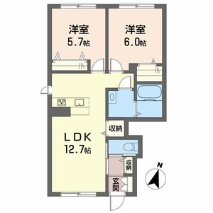 ベイローレル　Ⅰ棟 A0101号室