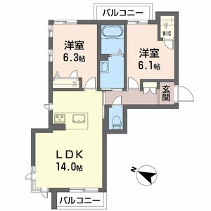 シャーメゾン鈴峯 A0305号室