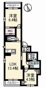 グランブーケ　Ａ棟 A0203号室