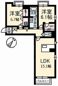 ガーデンズ多治米　Ｃ棟 C0201号-14