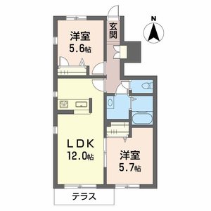 プロヌーブ鳴門 106号室