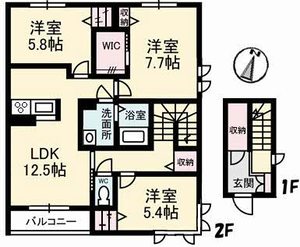 スプリングウインド若宮　Ａ棟 A0203号室
