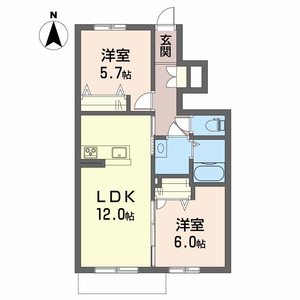 フルールカズン A棟 A0102号-16