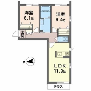 グランベレオ三吉 A棟 A0101号-14