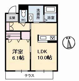 グランベレオ三吉　Ａ棟 A0102号-12