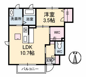 シャーメゾンｉ 101号室