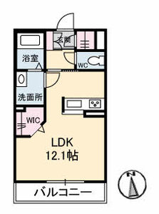 シャーメゾン　グリーン　Ａ棟 A0106号-2