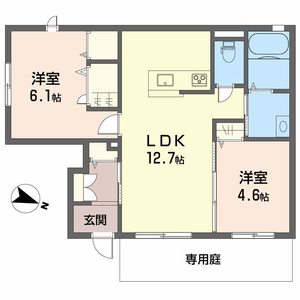シャーメゾン西連寺 A0101号-2