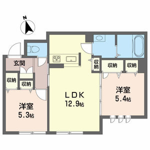 ベレオ中島田 102号-14
