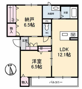 ラ・グラースＮ A0104号室
