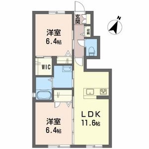 シャーメゾンみどり野 E棟 E0101号-2