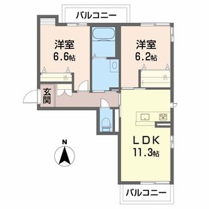 グランシャリオ小坂 A0203号-3