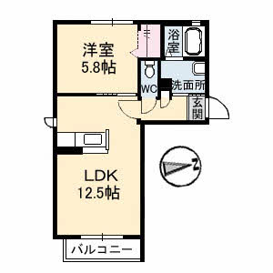 シャーメゾン津山　Ｃ棟 C0201号室