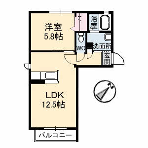 シャーメゾン津山　Ｄ棟 D0201号-3