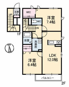 シャーメゾン・クレイン 201号室