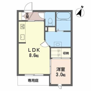 シャーメゾンＷＥＳＴⅡ A0101号室