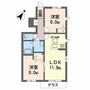 エストテラス A0102号室