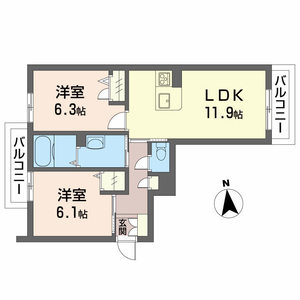 グランドベレオ田宮 303号-16