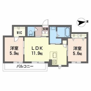 グランドベレオ田宮 202号室
