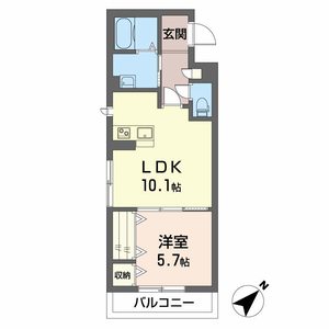 セピアディアコート B棟 B0205号-3