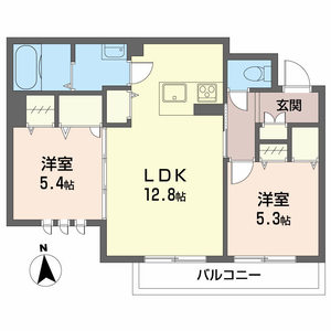 ベレオ南矢三 202号室