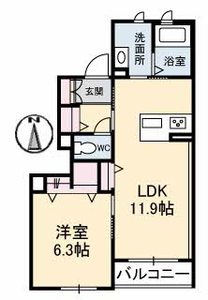 フォレナコート春日　Ｂ棟 B0103号室