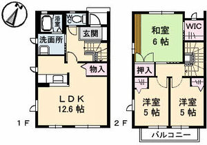 クレール　アヴェニール A0102号室