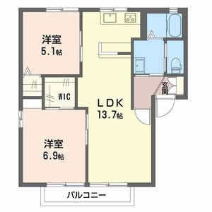 フレグランス中塚 202号-2