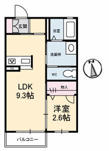 コスモパーク下郷　Ａ棟 A0102号-16