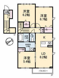 Ｃｅｎｔｒｉｅｖａ　Ｂ棟 B0201号-12