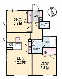 Ｃａｓａ　Ａｌｅｇｒｅ　８　日下橋 A0102号室
