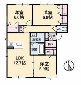 グランマスト　ベレオ林町　Ｂ棟 B102号-16