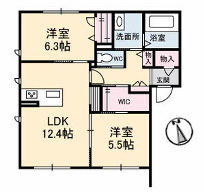 グランマスト ベレオ林町 A棟 A102号-16