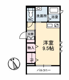 ＤＥＳＩＧＮ２０２ 202号室