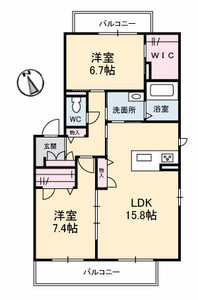 エメラルドパレス A0201号室